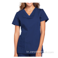 유니섹스 패션 디자인 간호사 보호 스크럽 유니폼 세트